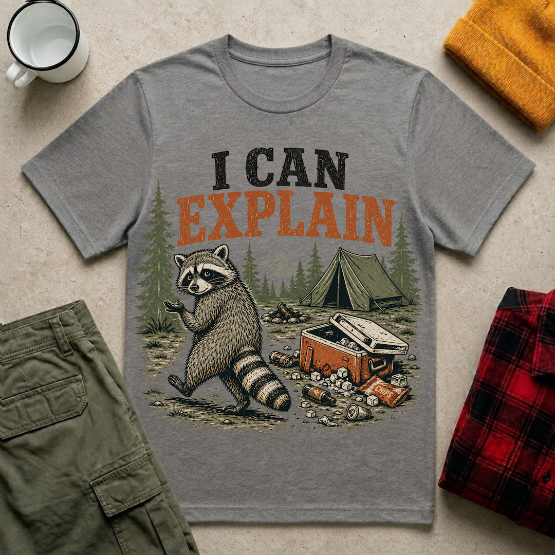 I Can Explain Camping T-Shirt