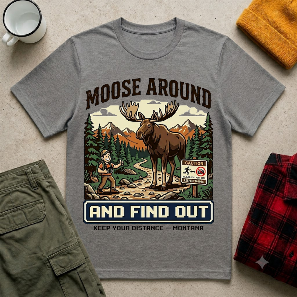 Moose Around T-Shirt