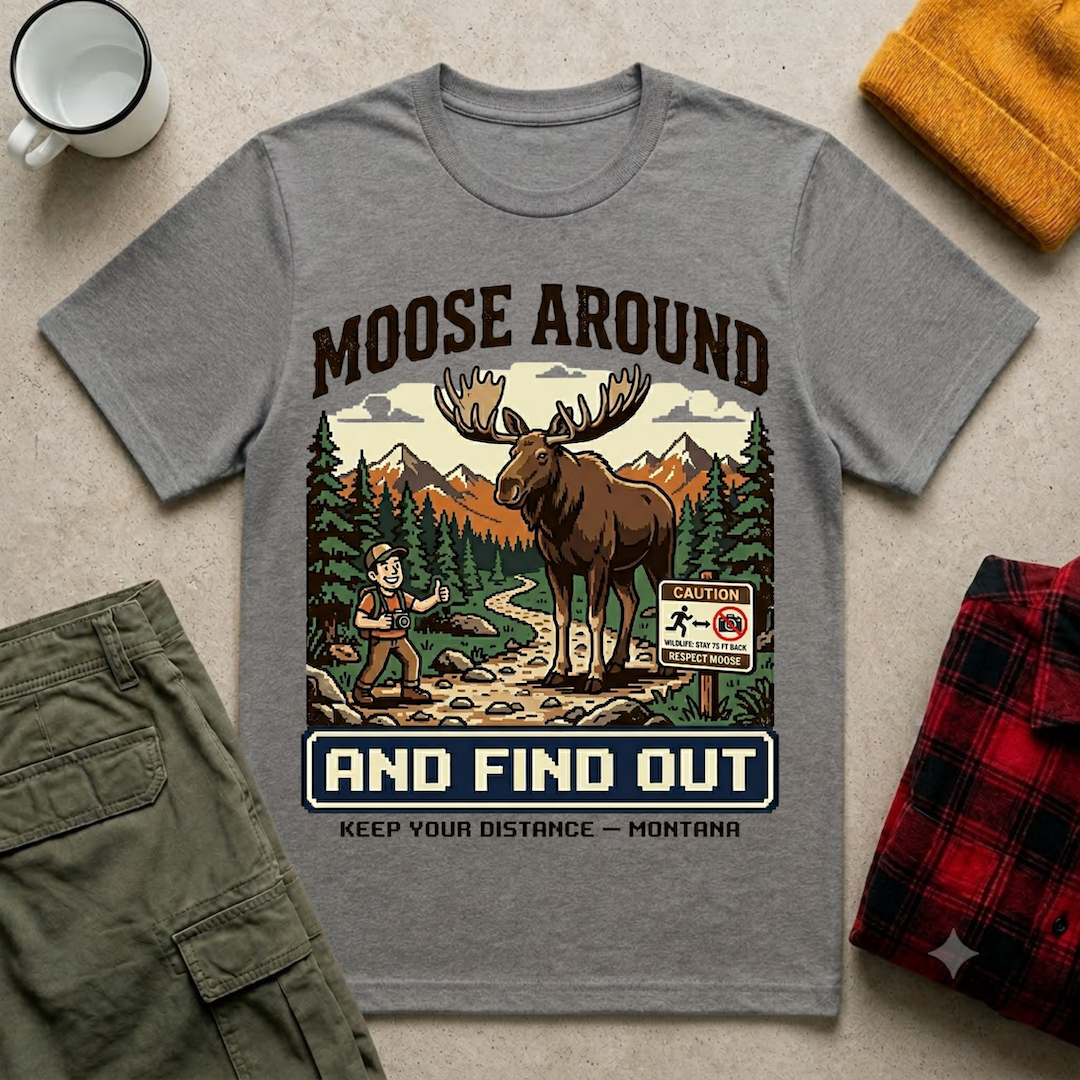 Moose Around T-Shirt