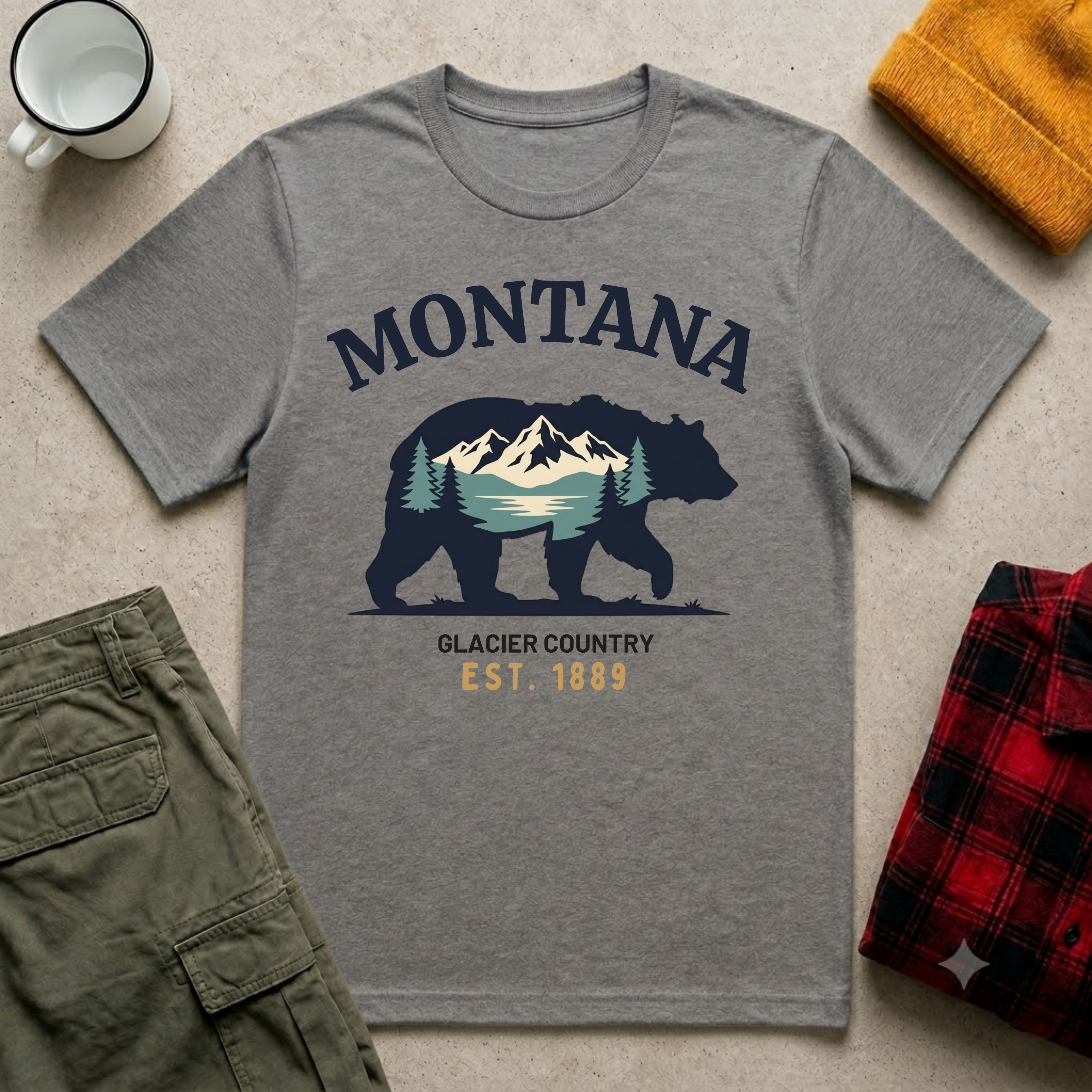 Glacier Country T-Shirt
