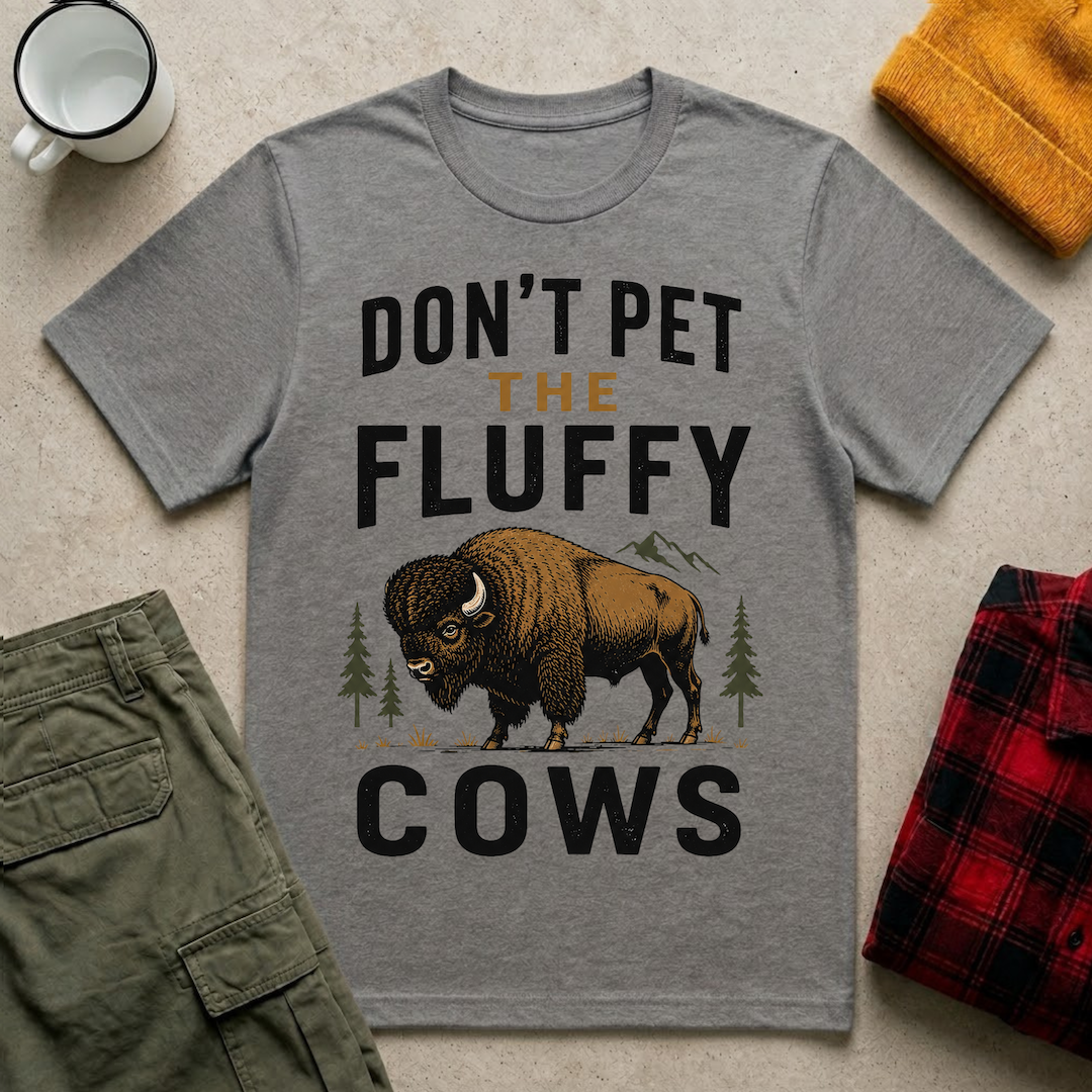 Pet The Fluffy Cows T-Shirt