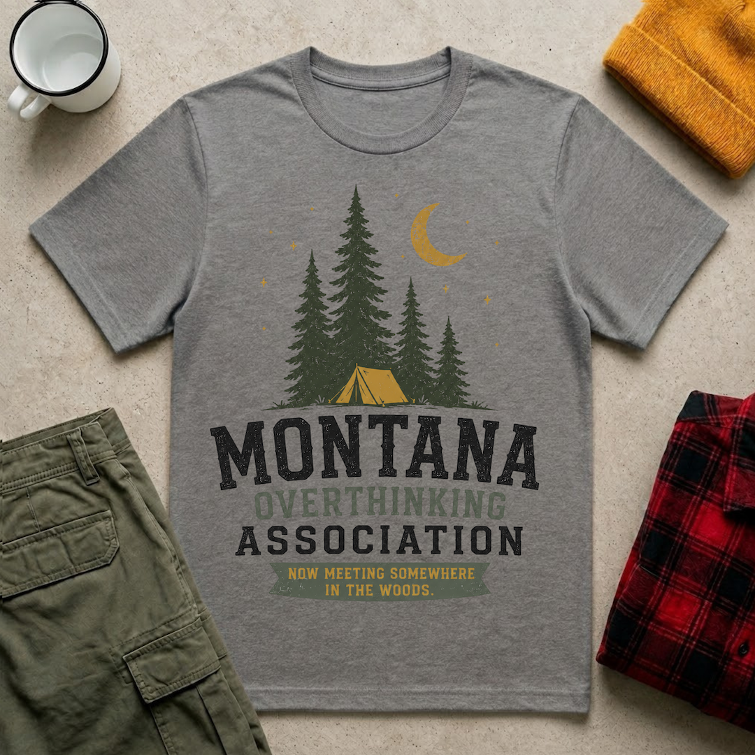 Montana Overthinking Association T-Shirt