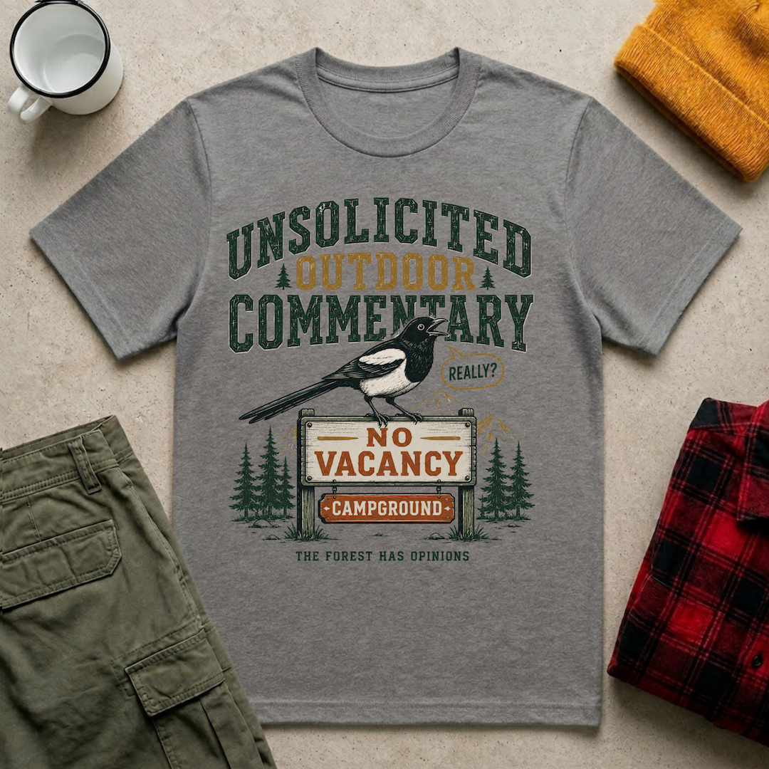 Unsolicited Outdoor Commentary T-Shirt