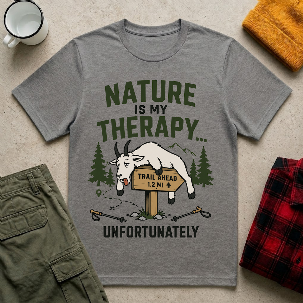 Nature Is My Therapy T-Shirt