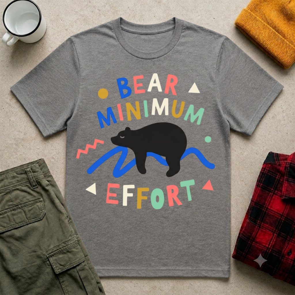 Bear Minimum Effort T-Shirt