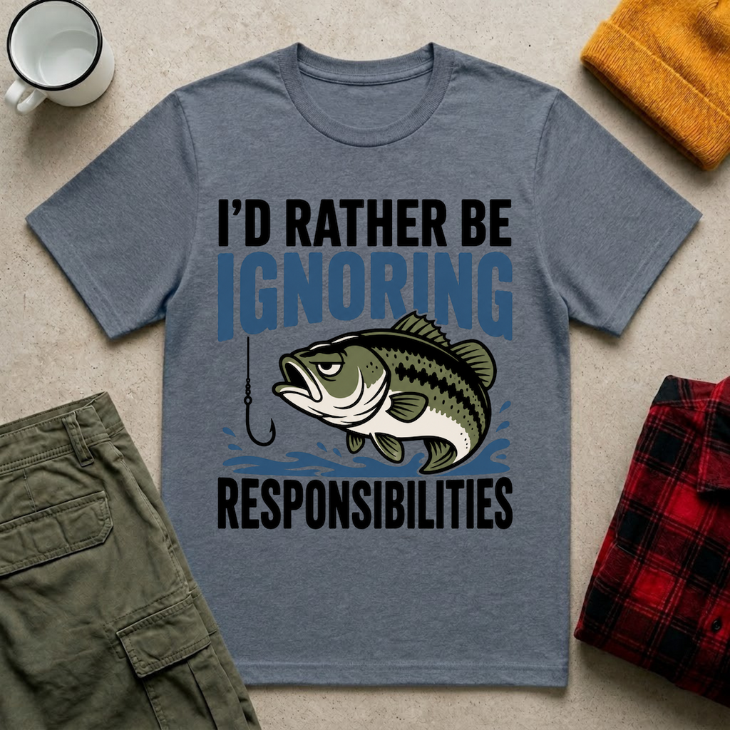I'd Rather Be Ignoring Responsibilities T-Shirt