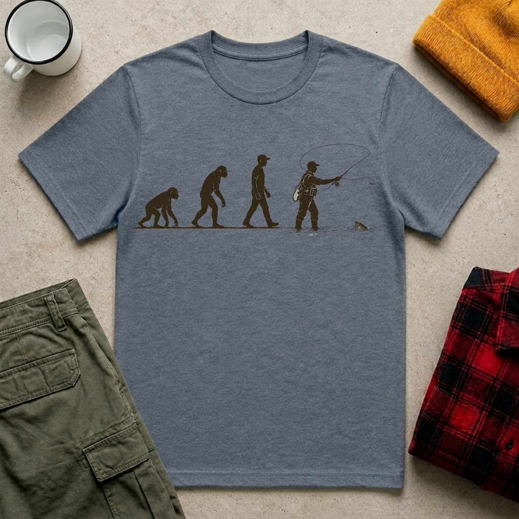 Fisherman Evolution T-Shirt