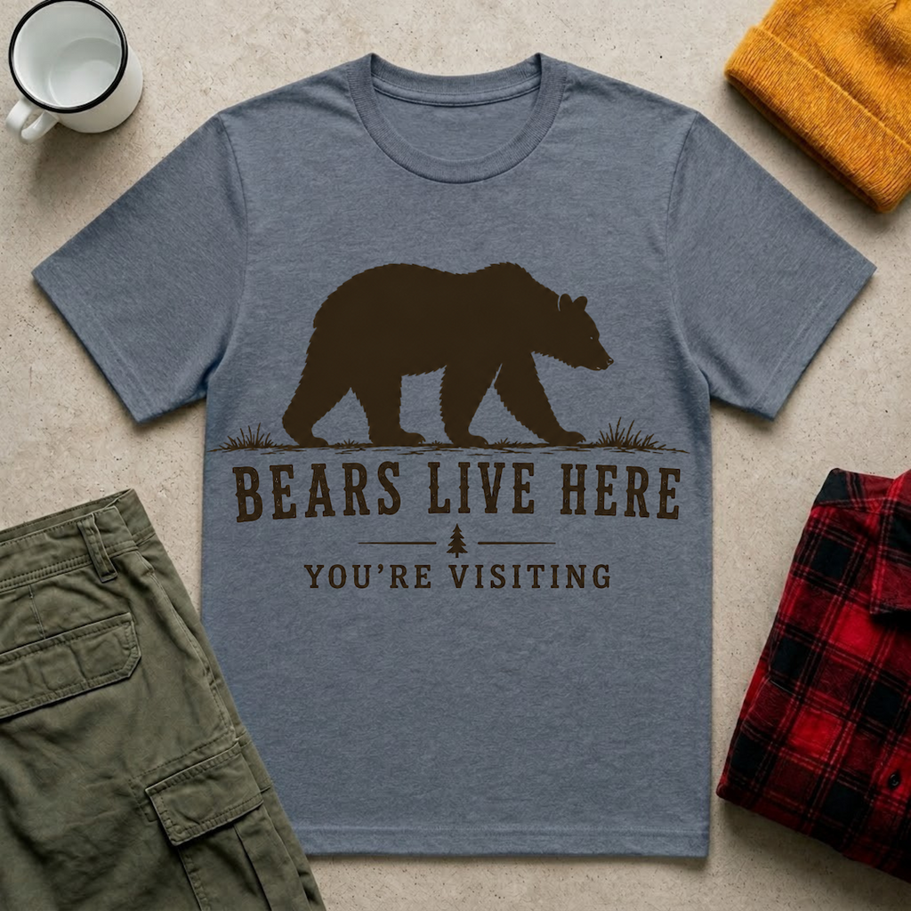 Bears Live Here T-Shirt