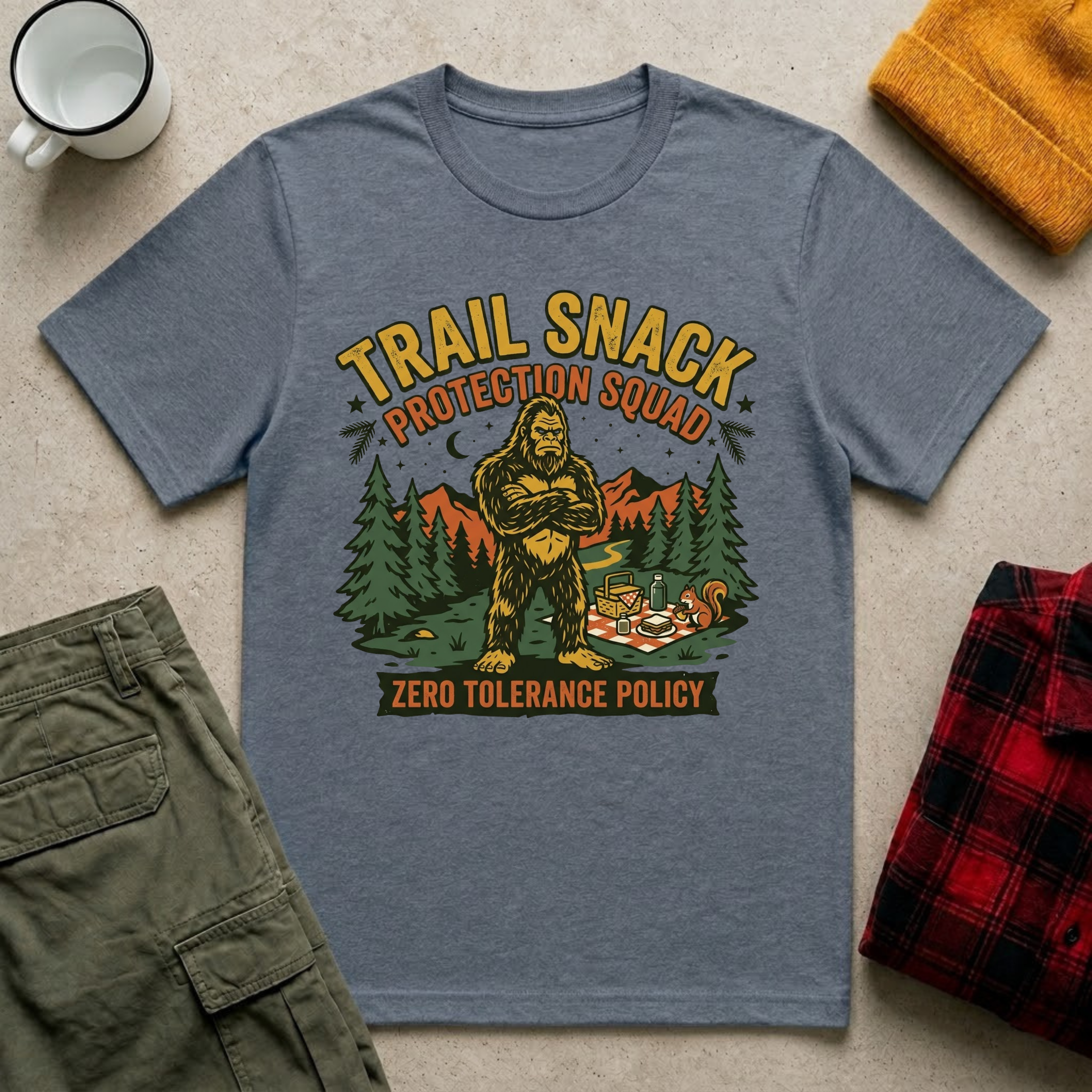 Trail Snack Protection Squad T-Shirt