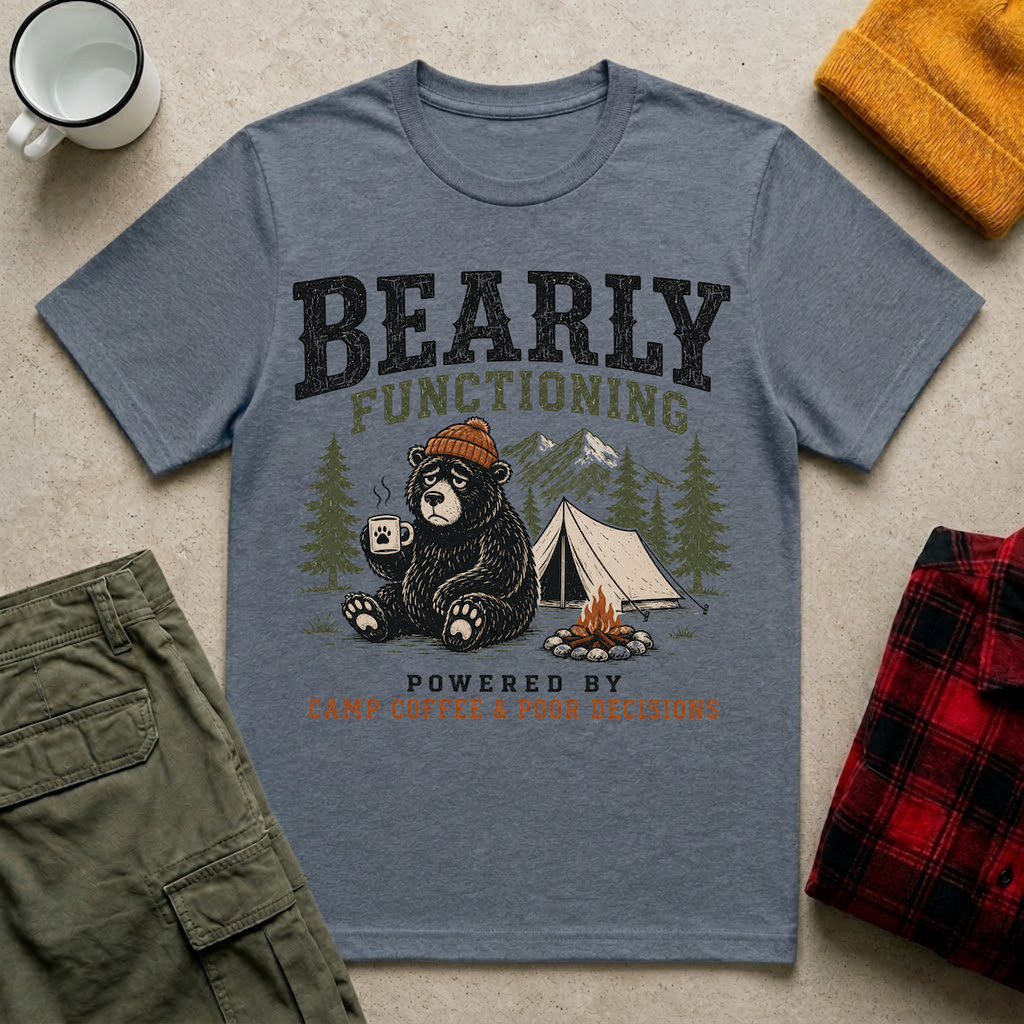 Bearly Functioning T-Shirt