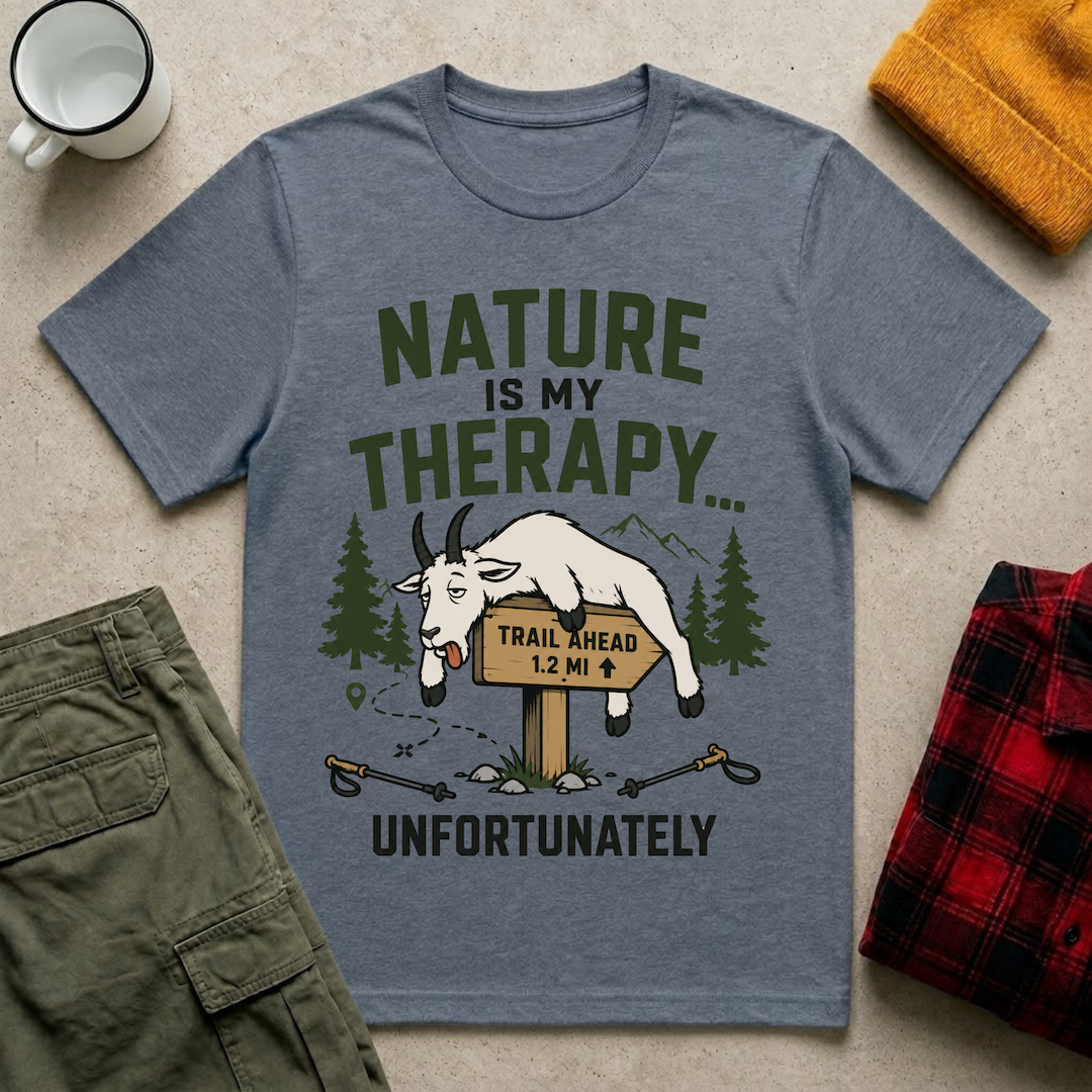 Nature Is My Therapy T-Shirt