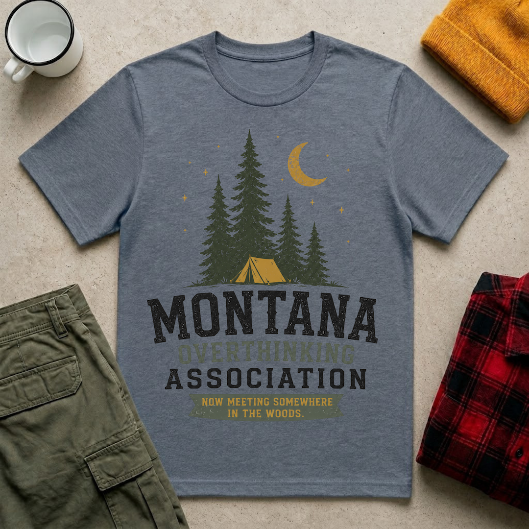 Montana Overthinking Association T-Shirt