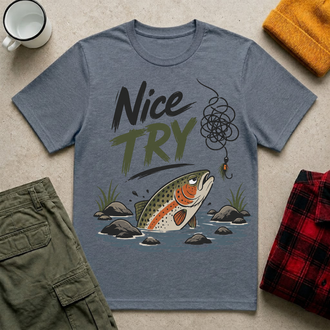 Nice Try Trout T-Shirt