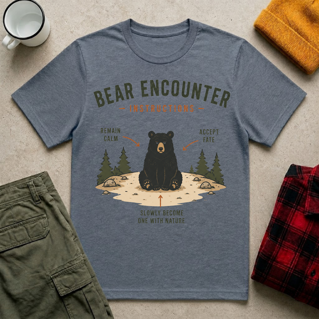Bear Encounter Instructions T-Shirt