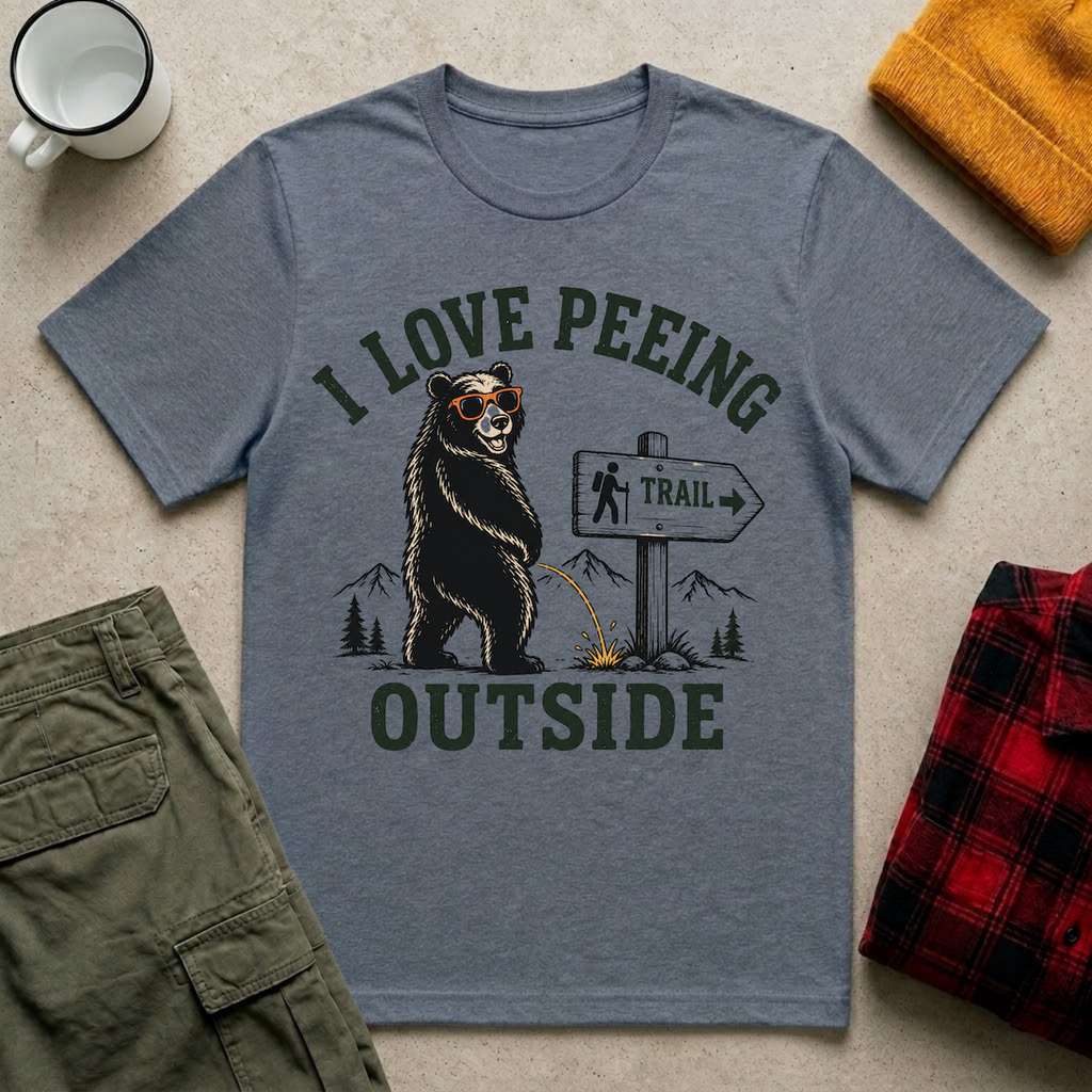 I Love Peeing Outside T-Shirt