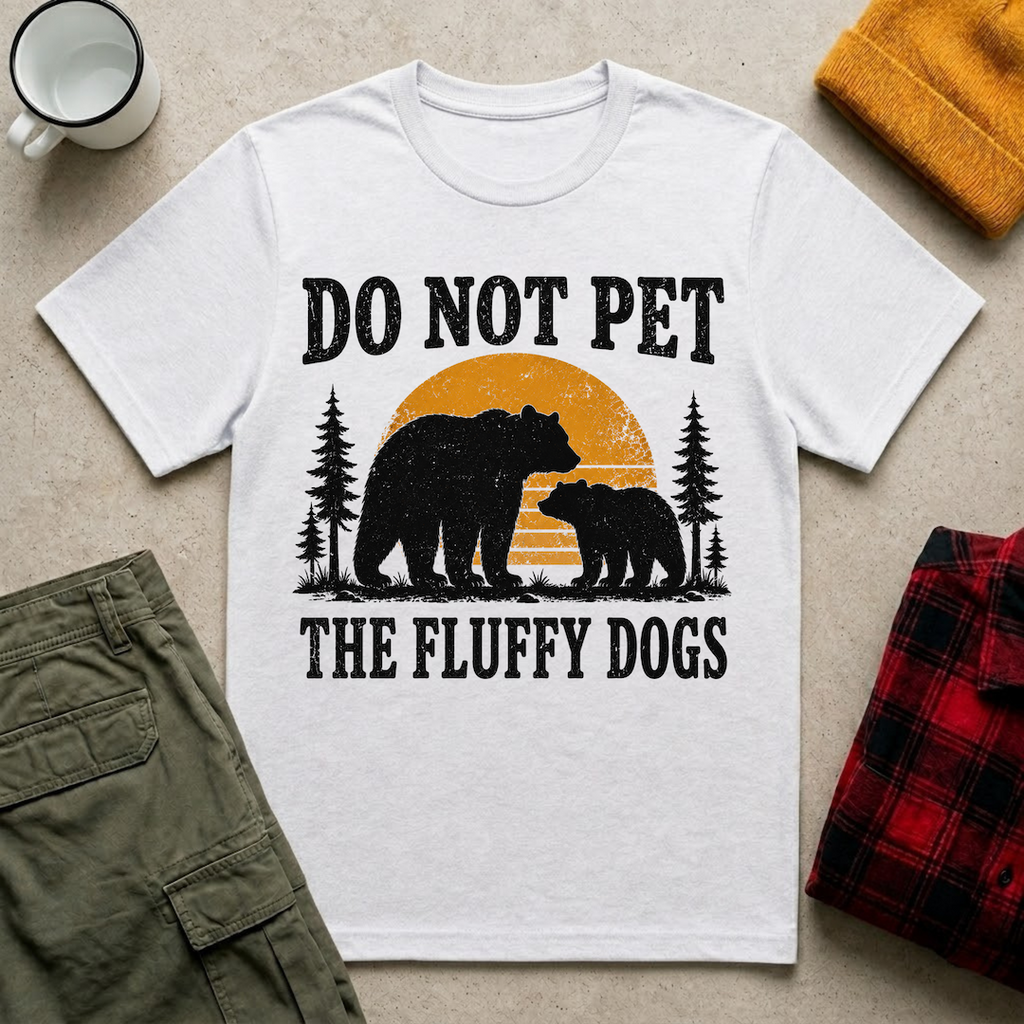 Do Not Pet The Fluffy Dogs T-Shirt