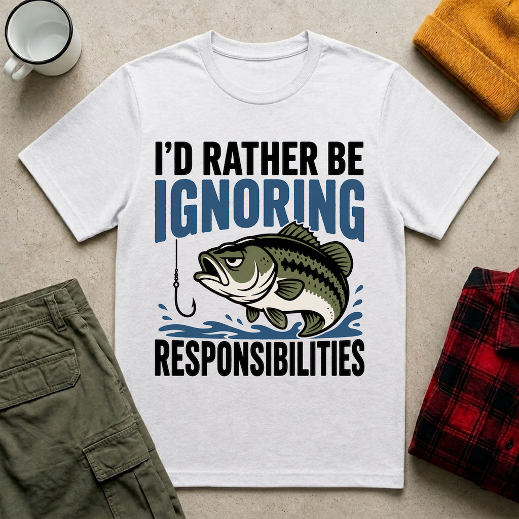 I'd Rather Be Ignoring Responsibilities T-Shirt