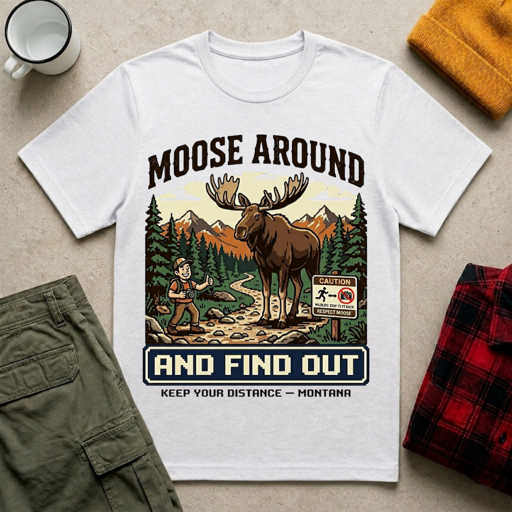 Moose Around T-Shirt