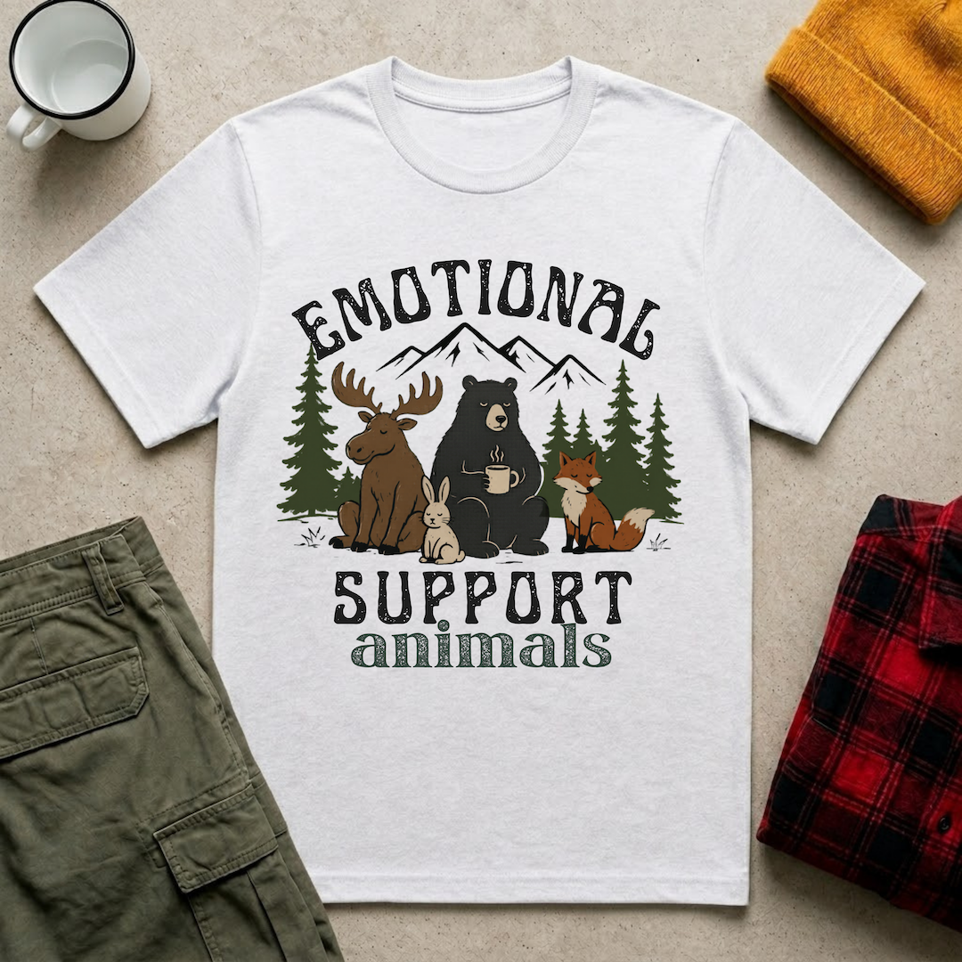 Emotional Support Animals T-Shirt