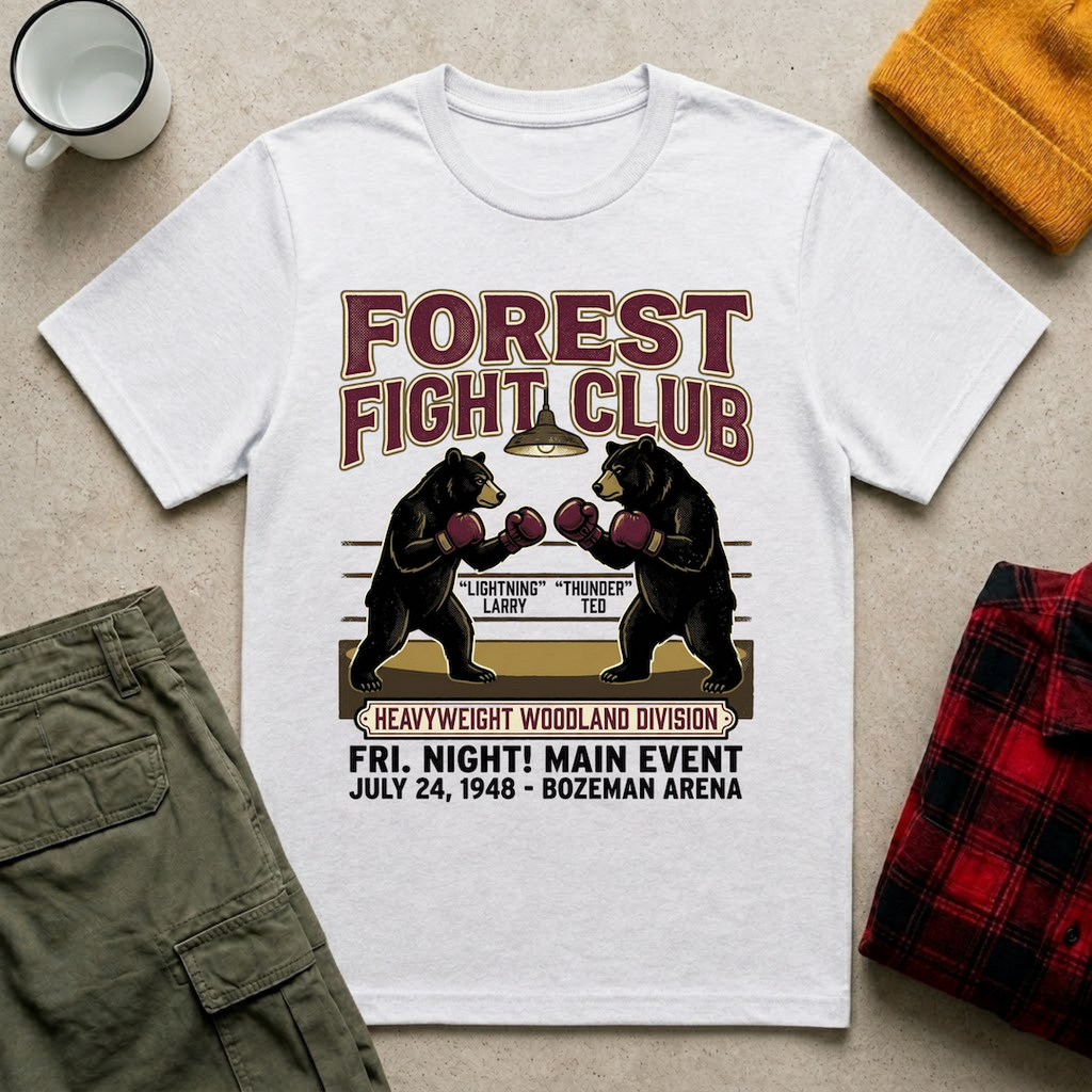 Forest Fight Club T-Shirt