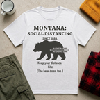 Montana Social Distancing T-Shirt