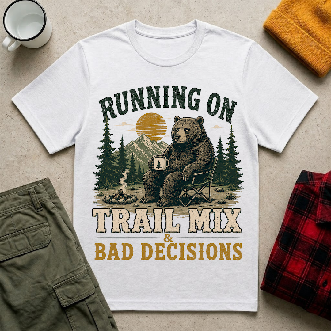 Running On Trail Mix T-Shirt
