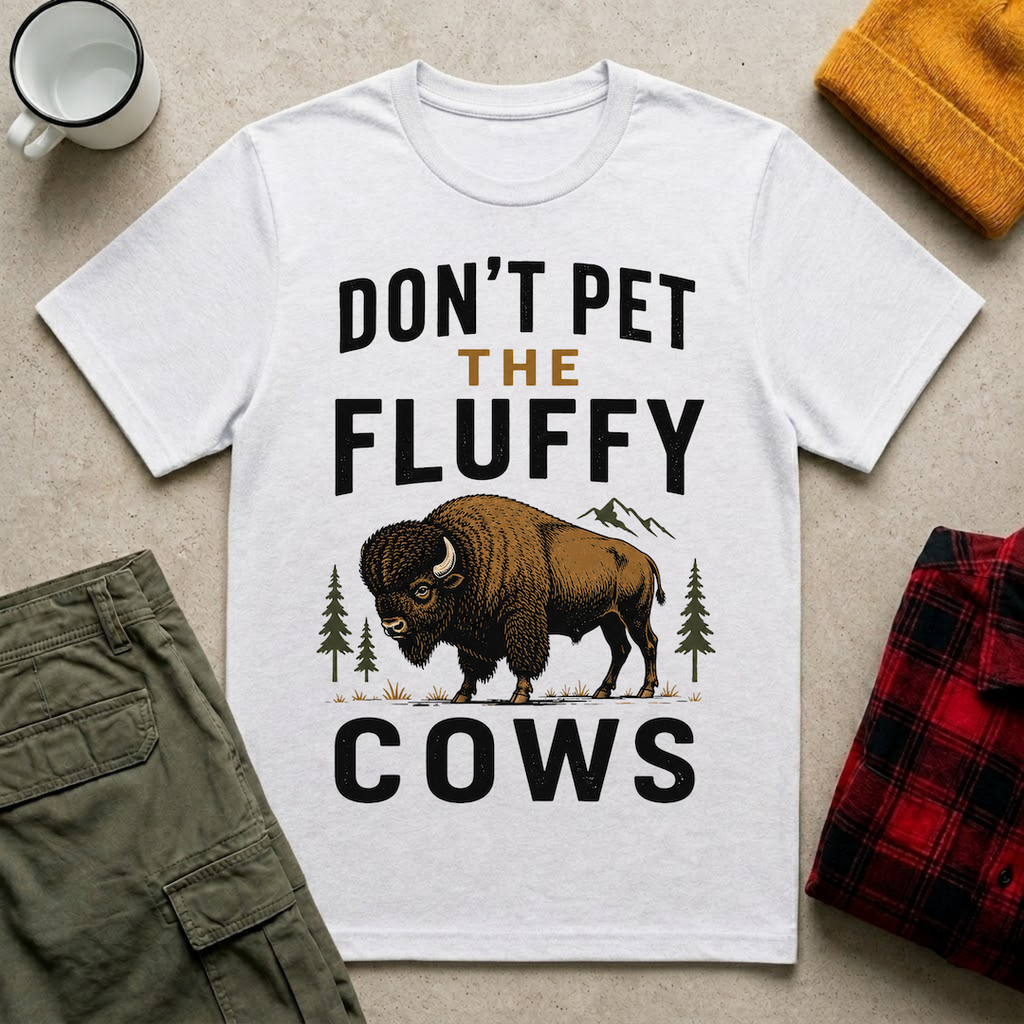 Pet The Fluffy Cows T-Shirt