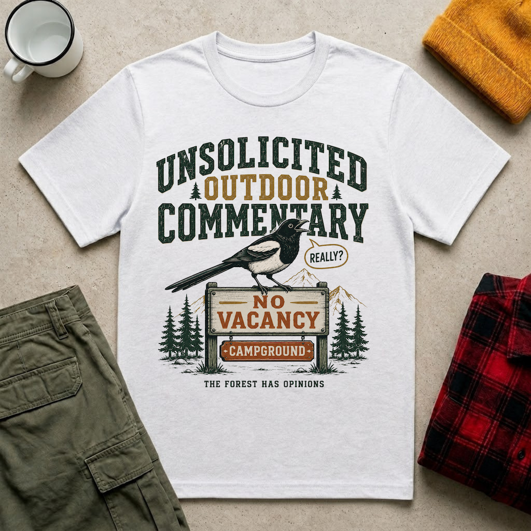 Unsolicited Outdoor Commentary T-Shirt