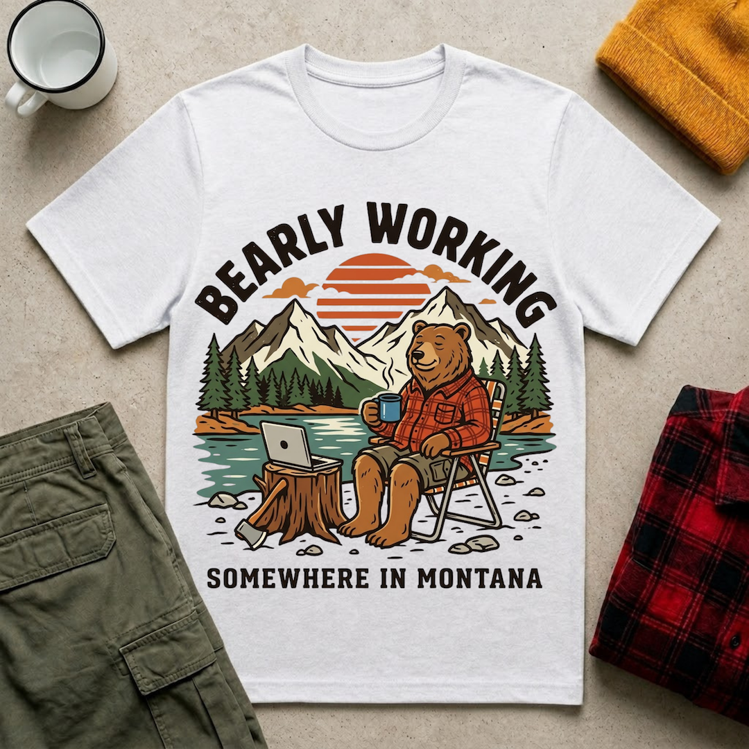 Bearly Working T-Shirt