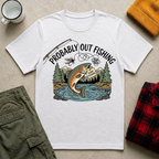 Probably Out Fishing T-Shirt
