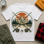 Crossed Fly Rods T-Shirt