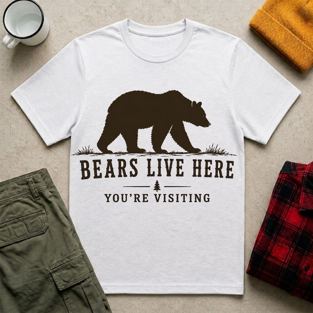 Bears Live Here T-Shirt