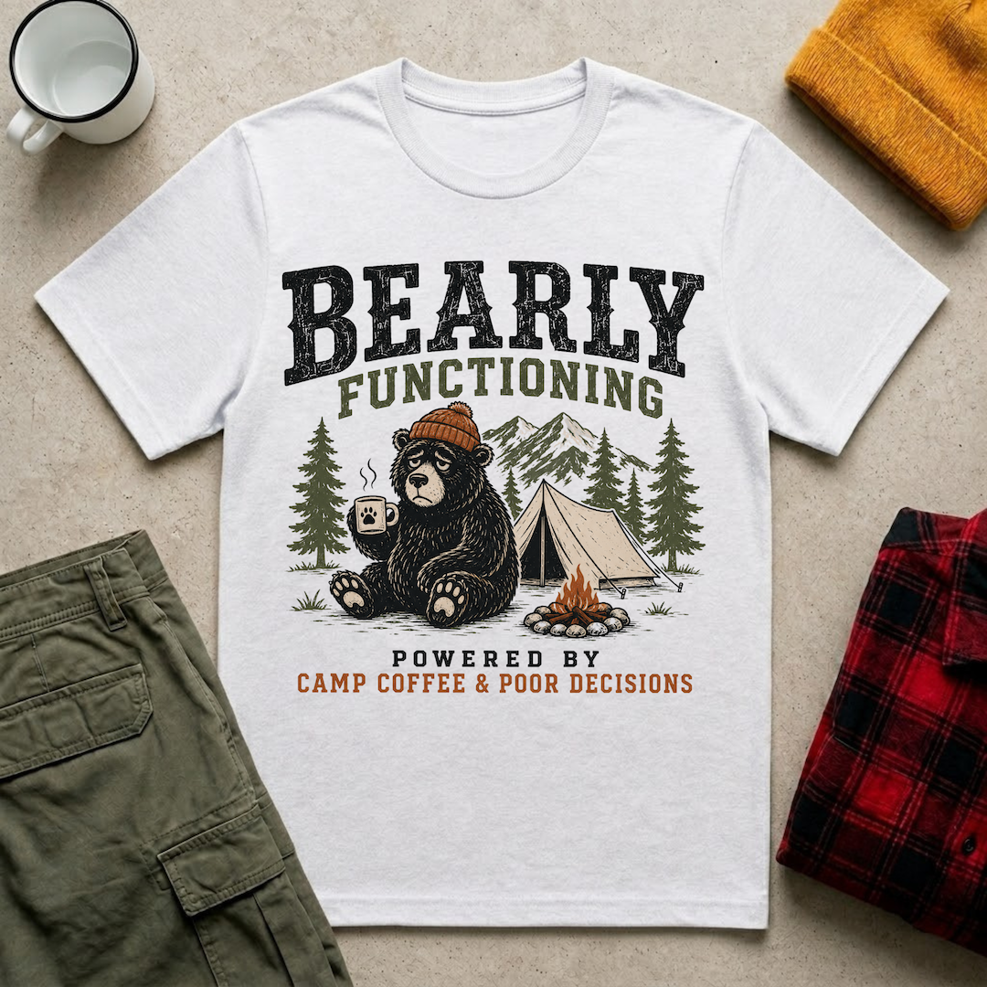 Bearly Functioning T-Shirt