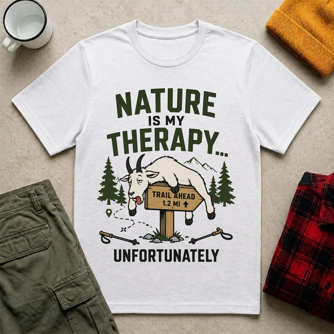 Nature Is My Therapy T-Shirt