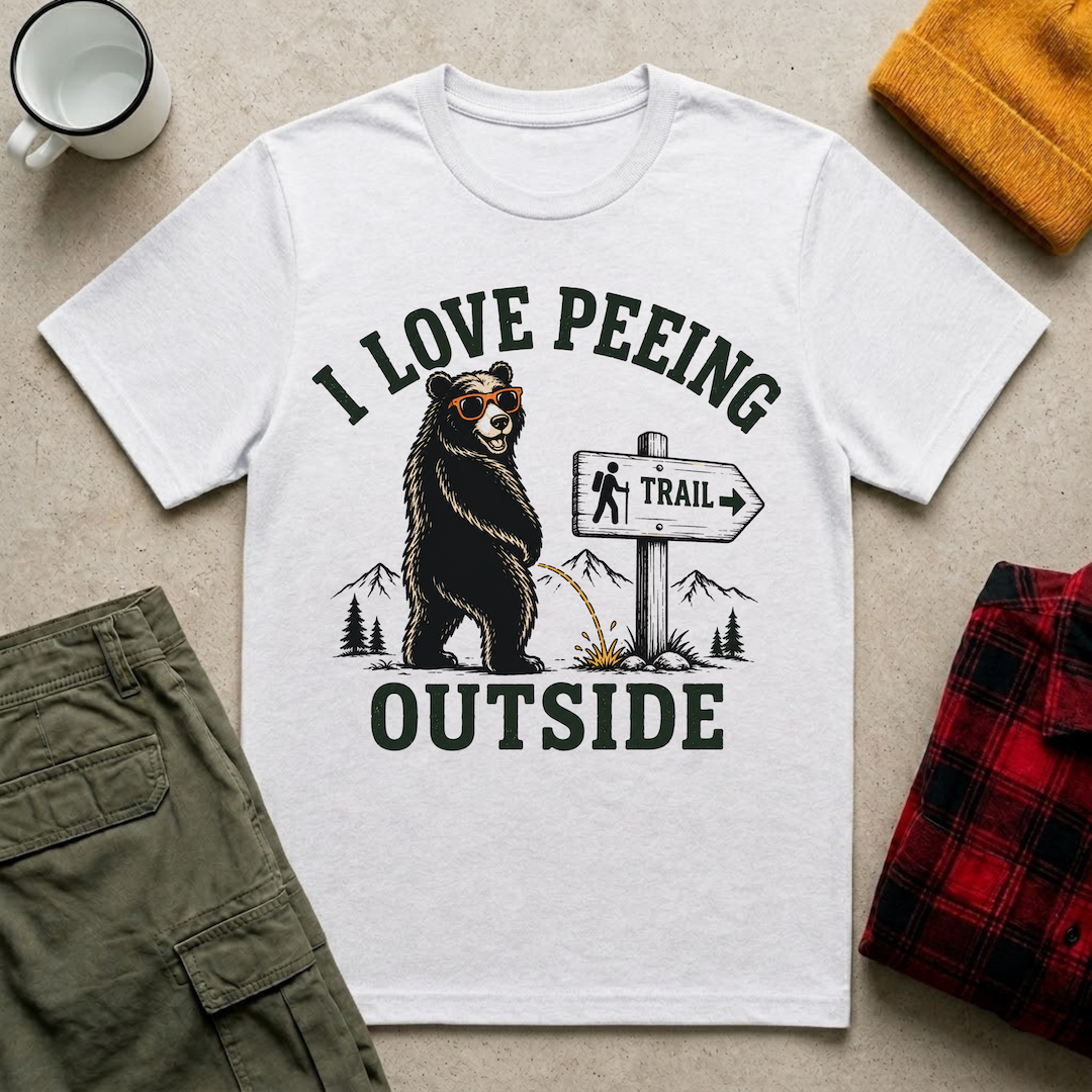 I Love Peeing Outside T-Shirt