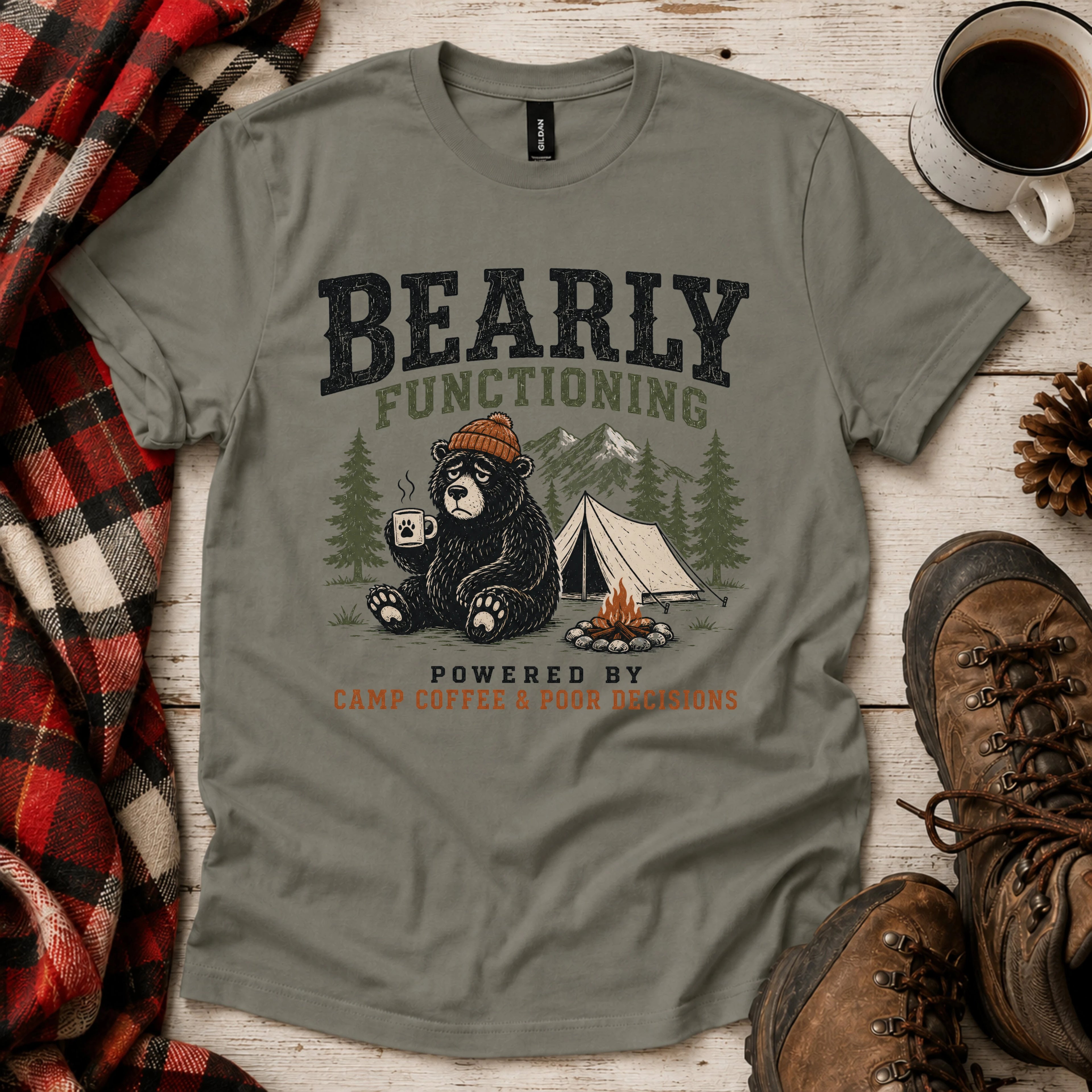Heather Military Green